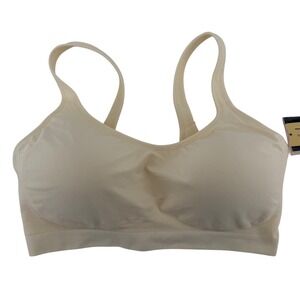 NWT Shapermint Truekind Women's 2XL Beige Daily Comfort Wirefree Shaper Bra